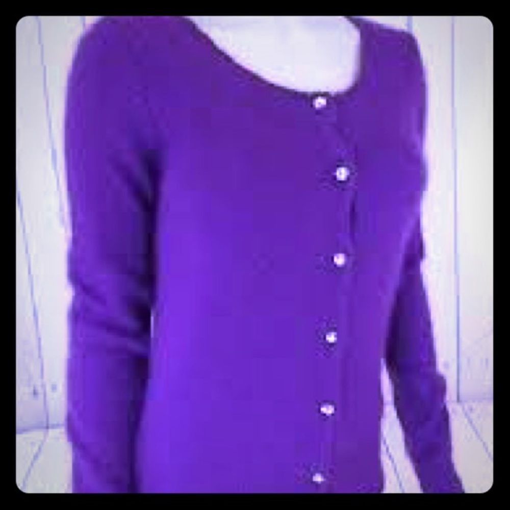 PURE CASHMERE CARDIGAN